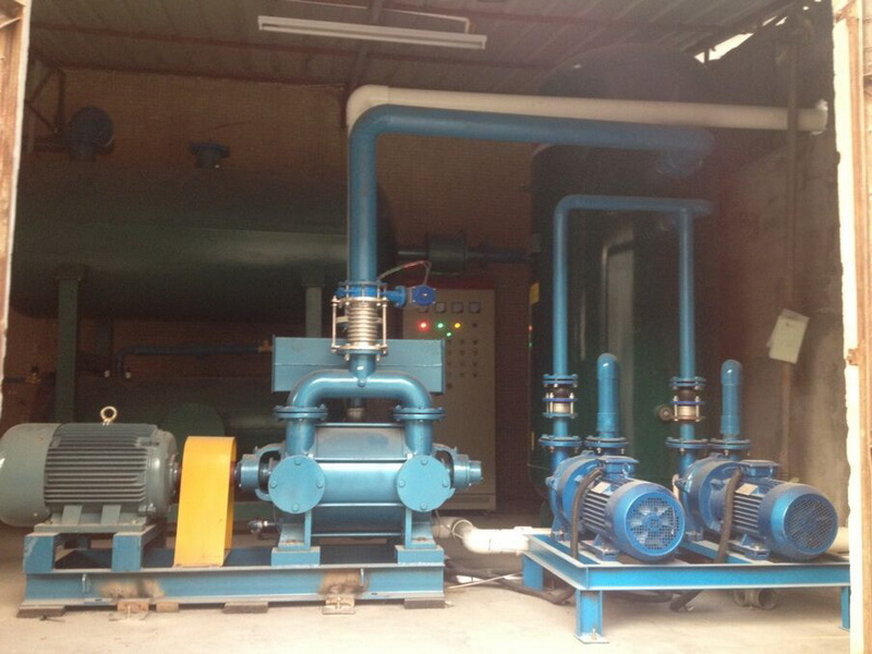 水環(huán)泵客戶安裝現(xiàn)場